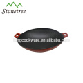 Heißer Verkauf Pre-Seasoned Cast Iron Wok